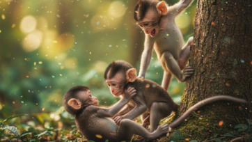How Baby Monkeys Learn Through Play